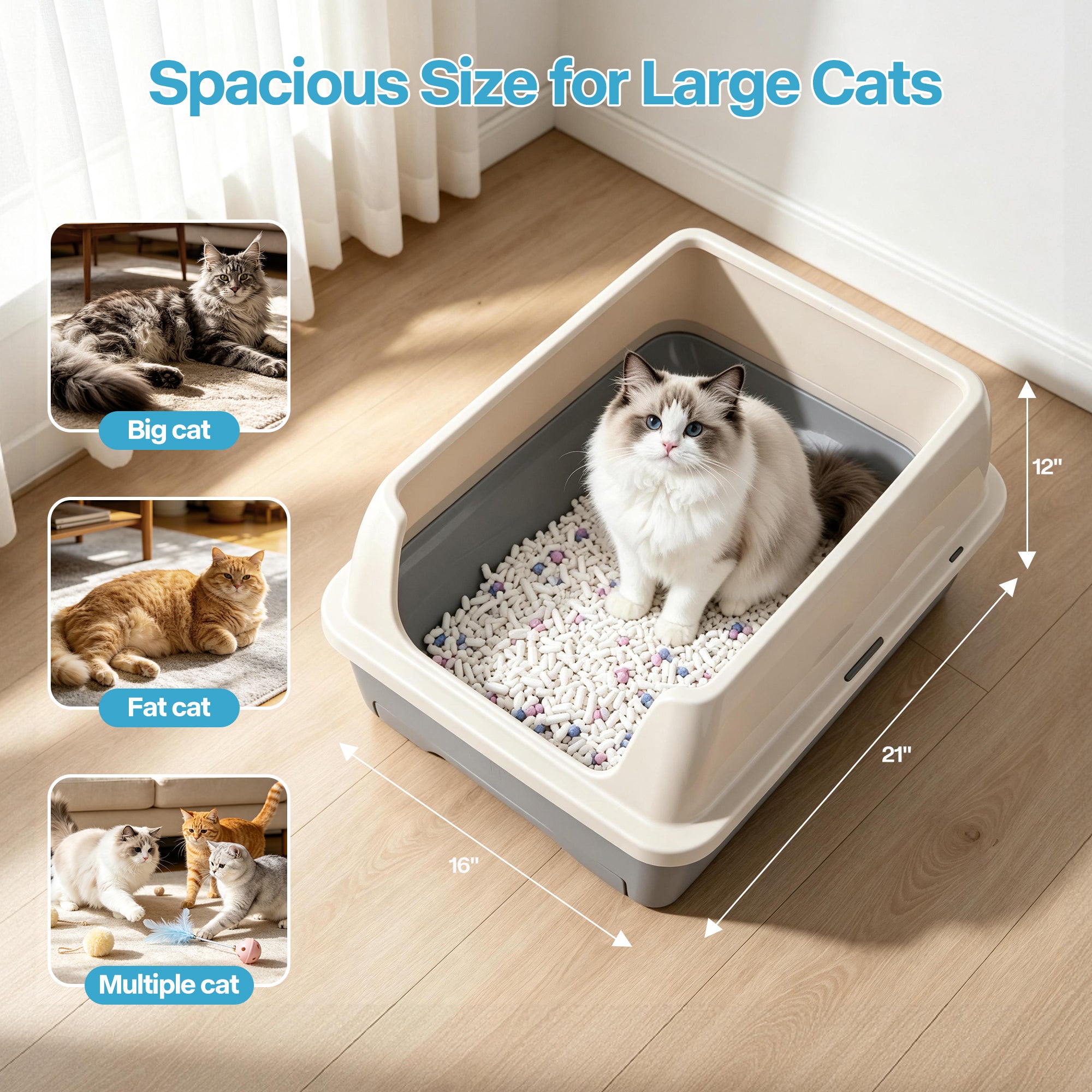Go fresh-Swift Dry System Cat Litter Box