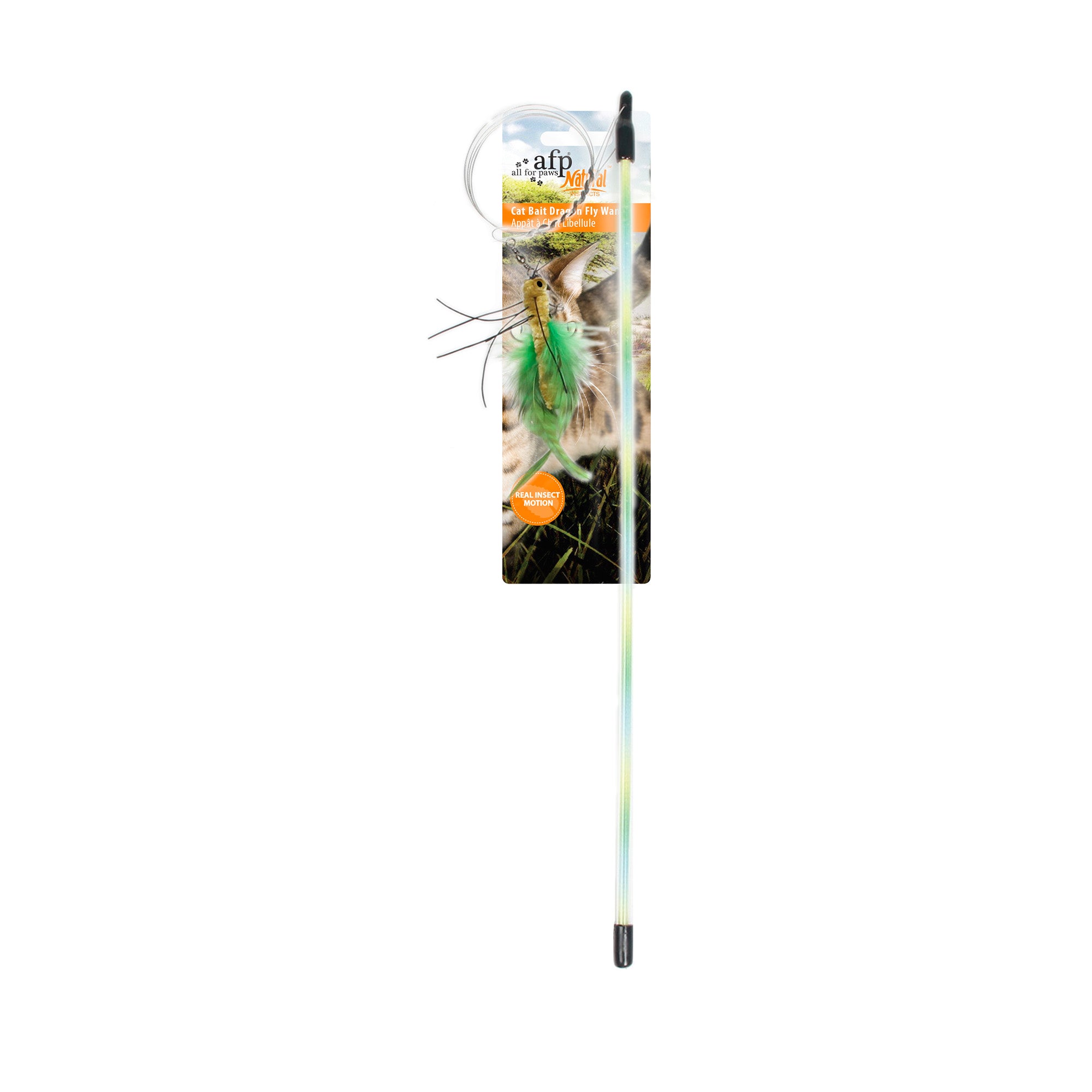 Natural Instincts-Cat Bait Dragon Fly Wand