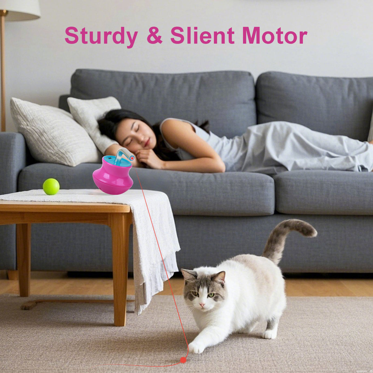 Modern Cat - Laser Gyro Cat Toy