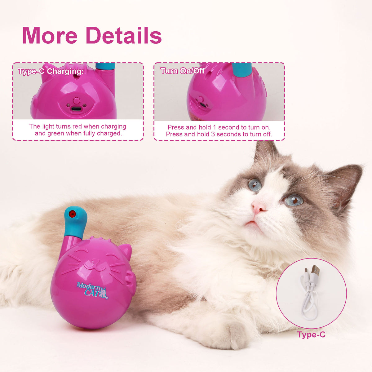 Modern Cat - Cat Wobble Laser Toy