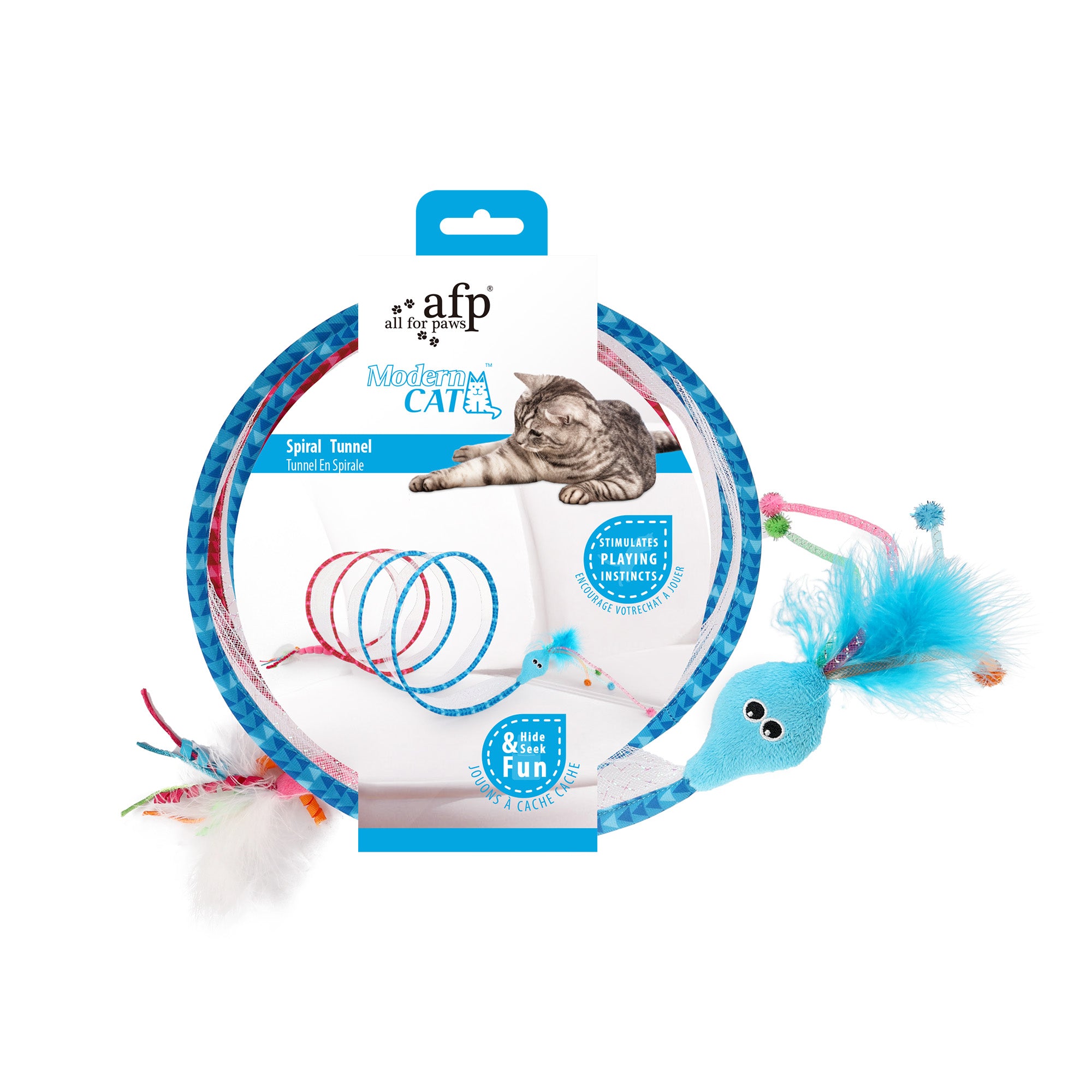 Cat Toy Surprise Box – 9 Interactive Cat Toys in One Fun Set | all for paws
