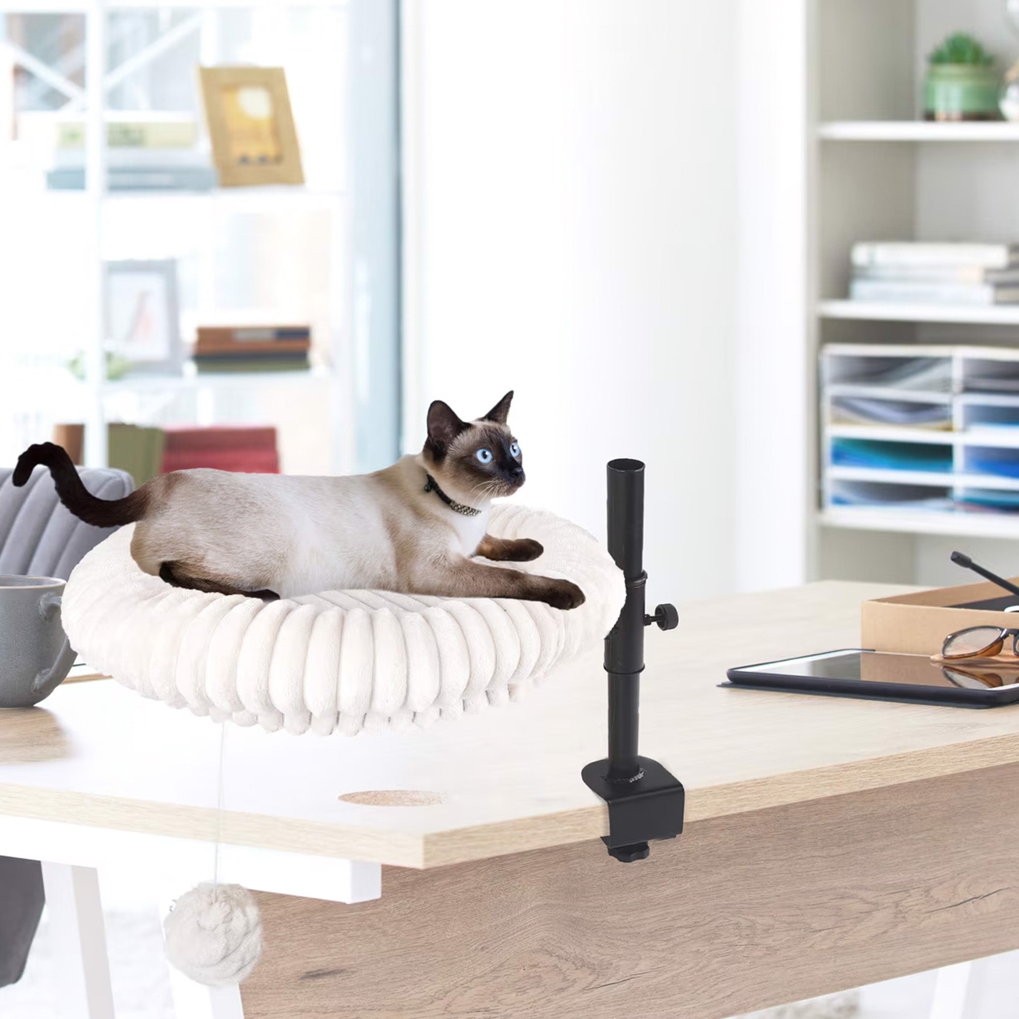 AFP-Skywalk 360° Rotating Desk Clamp Cat Perch