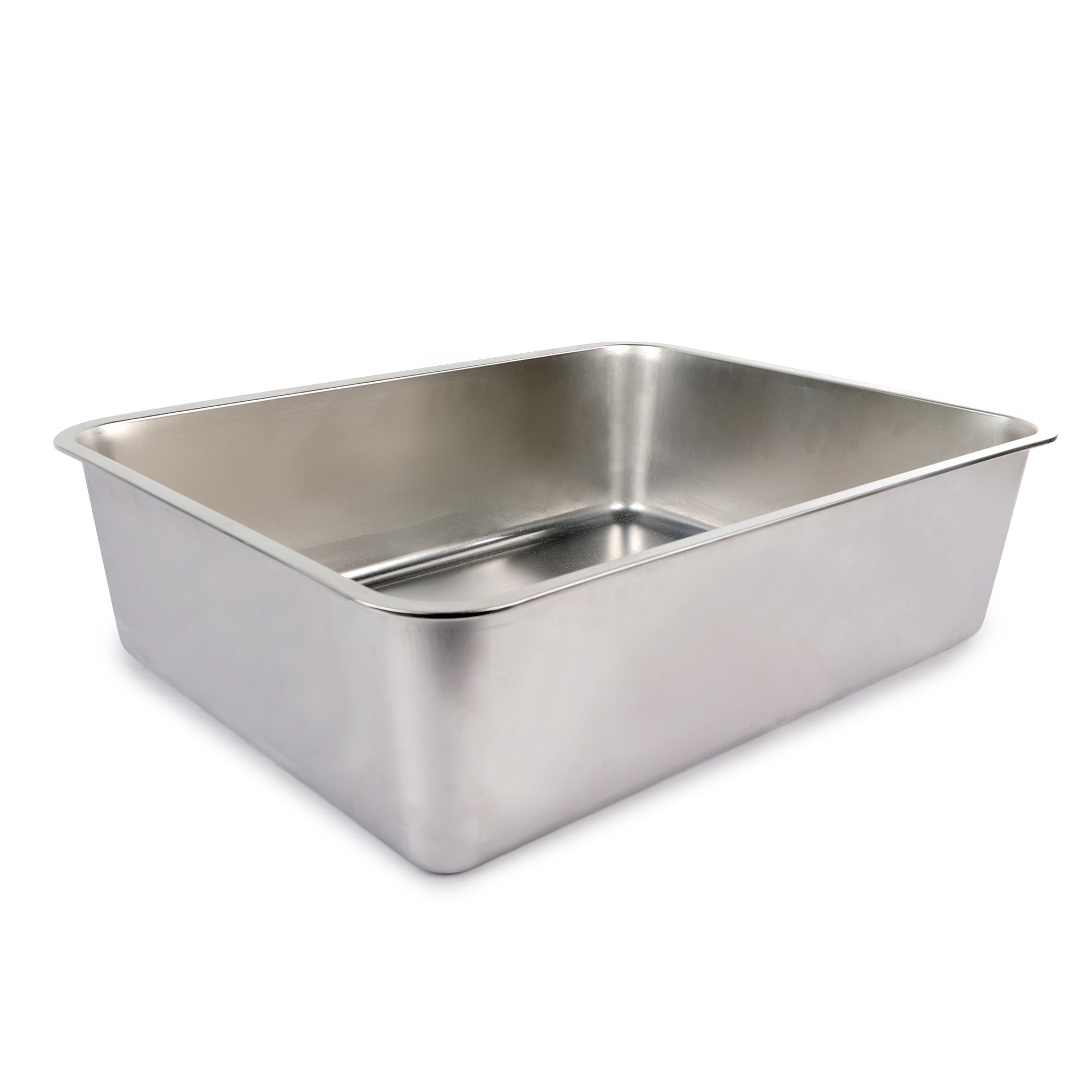 AFP Go Fresh - Stainless Steel Cat Litter Pan (Item# 2465)