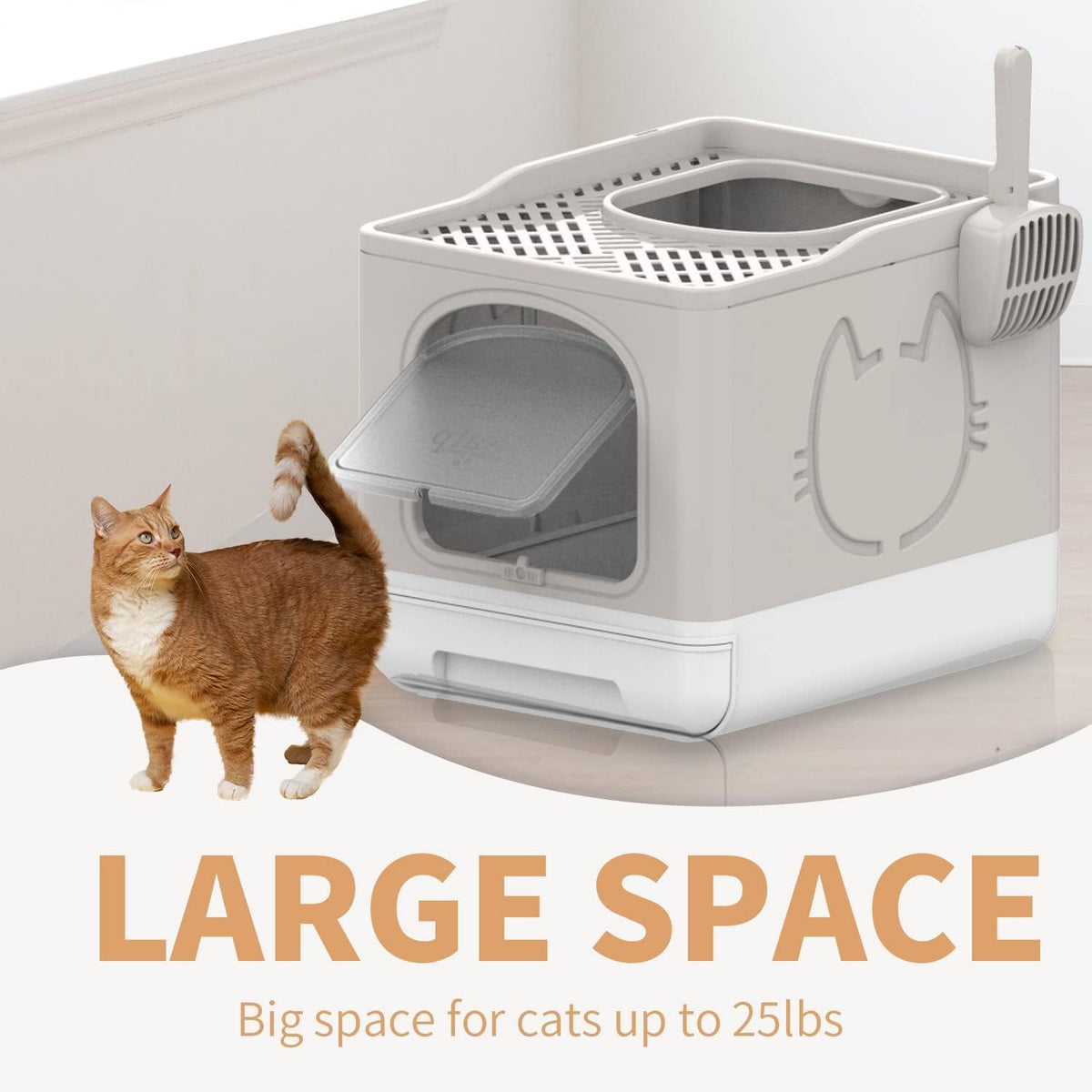 Go Fresh-  Portable Foldable Cat Litter Box