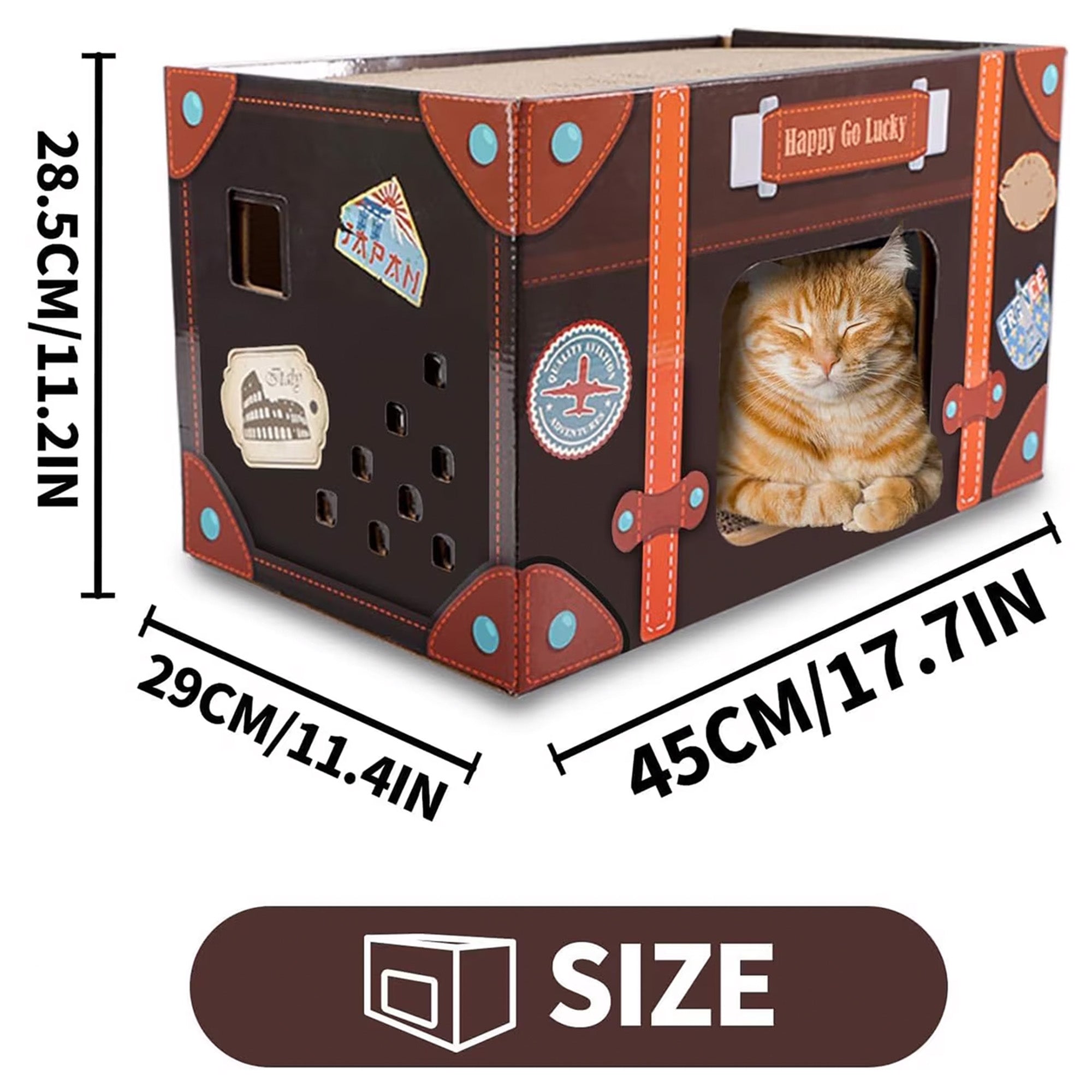 Vintage - 2-tier Vintage Design Cat Scratcher