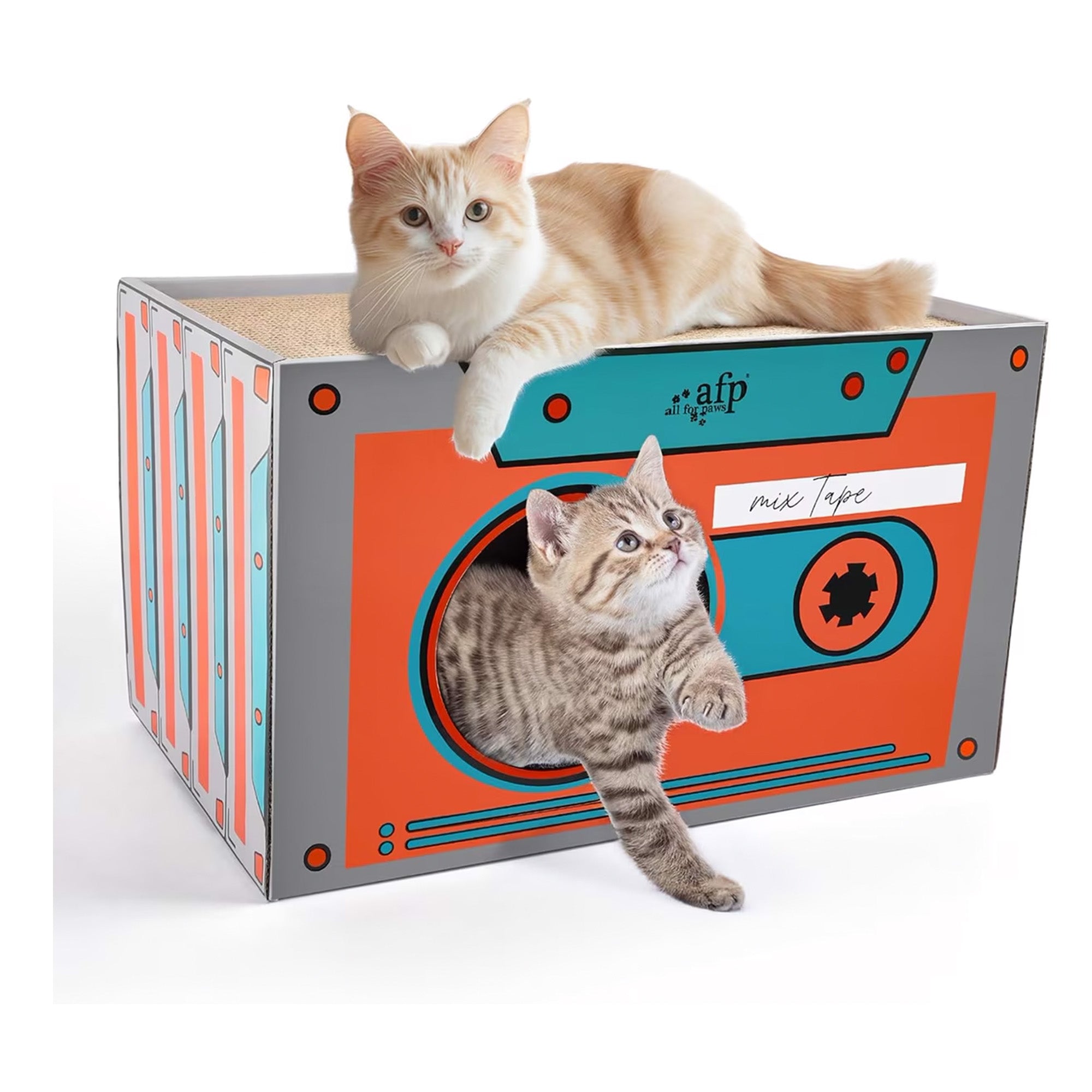 Vintage - 2-tier Vintage Design Cat Scratcher