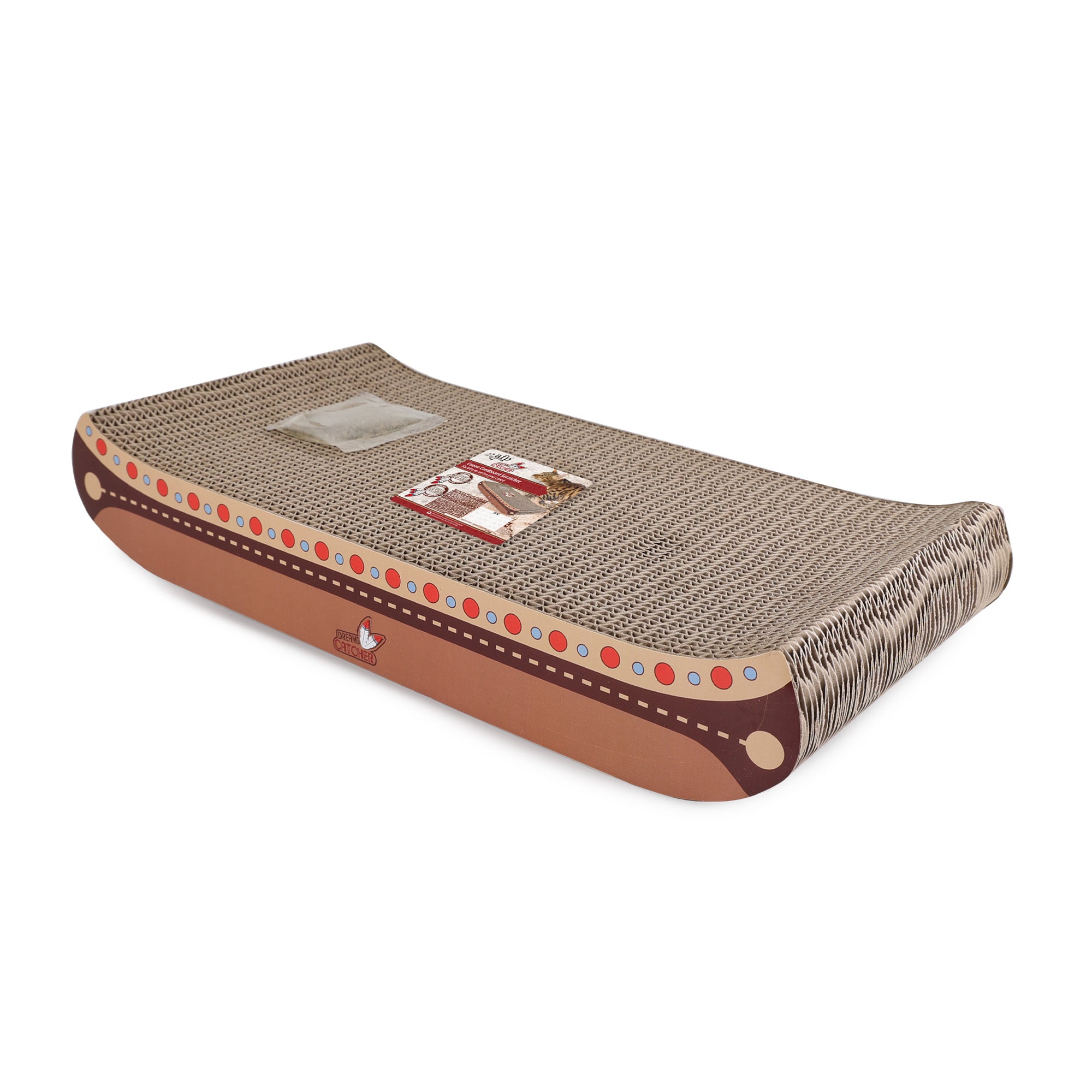 Dreams Catcher - Cat Scratcher -Canoe Cardboard Scratcher