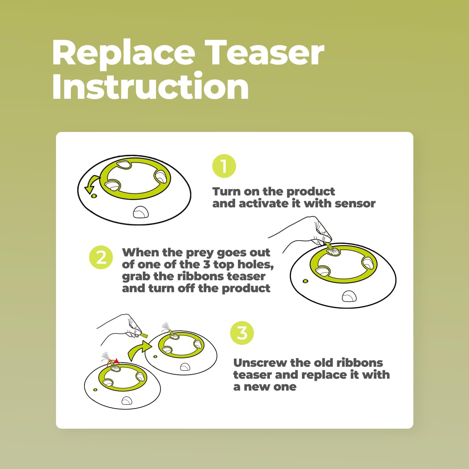 Interactive Cat Toy - Whack 'A' Prey