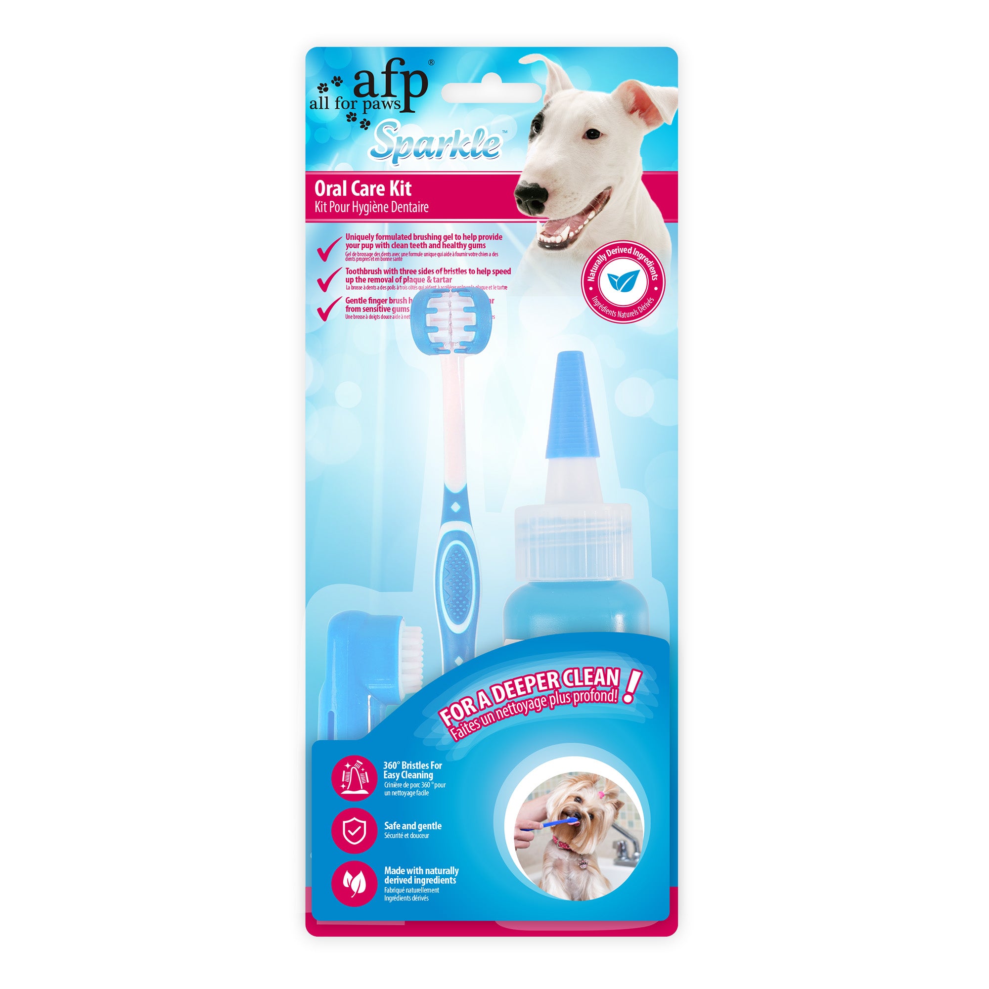 Combo Pack - Brush, Finger Brush And Peanut Butter Toothpaste
