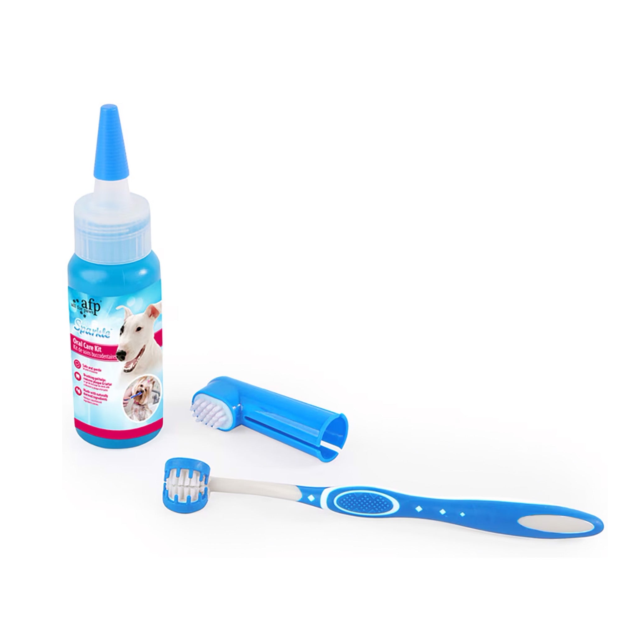 Combo Pack - Brush, Finger Brush And Peanut Butter Toothpaste