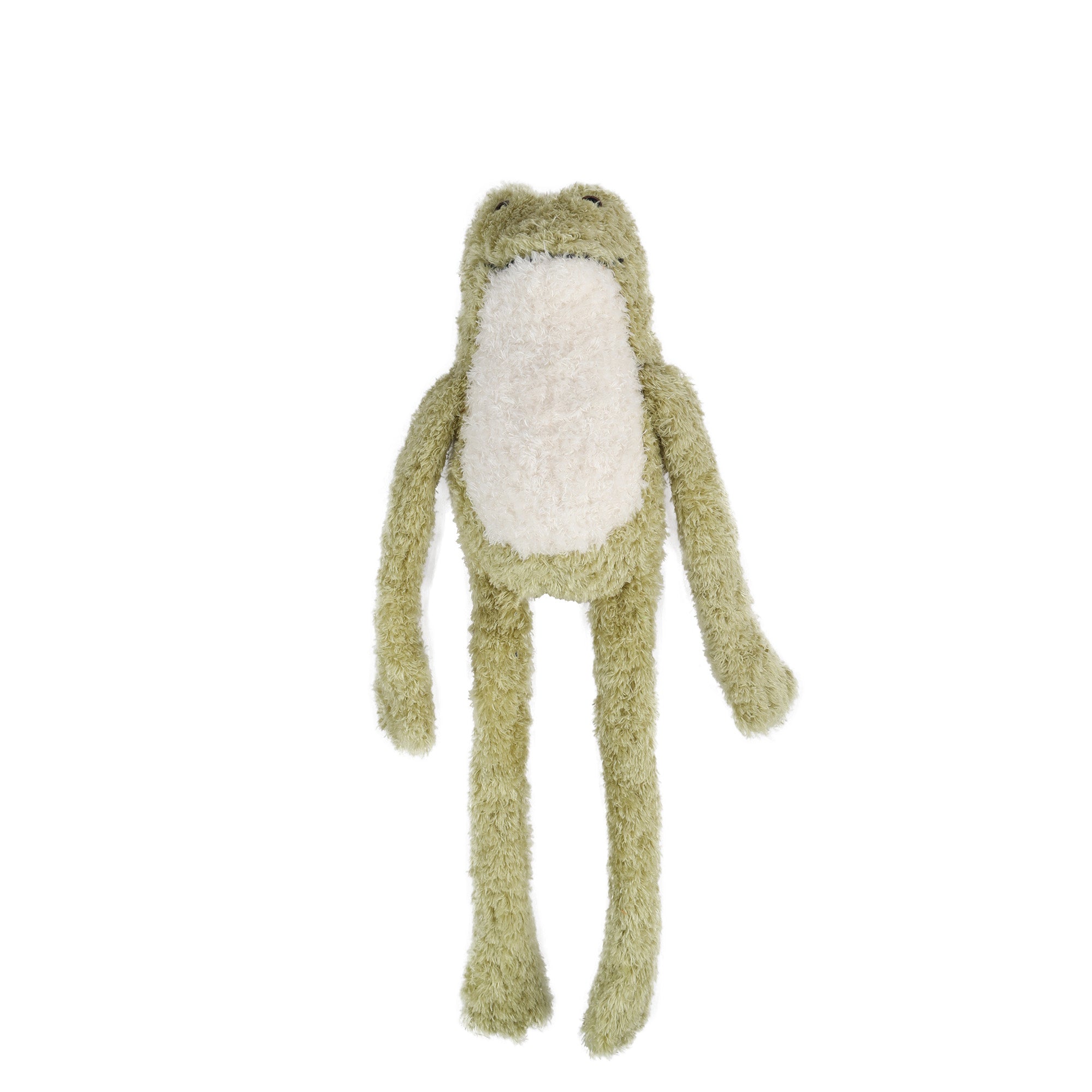 Titan Gnaw Karla Frog Chew Plush Dog Toy with Squeaker