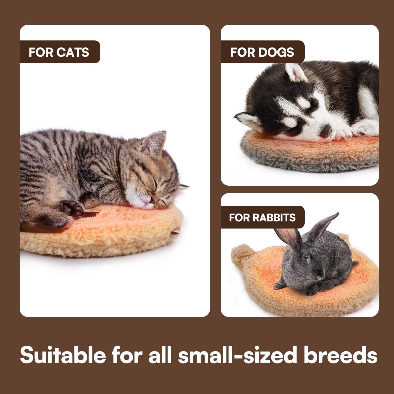 LAM - Pet Microwave Heating Pad - with 2 Covers