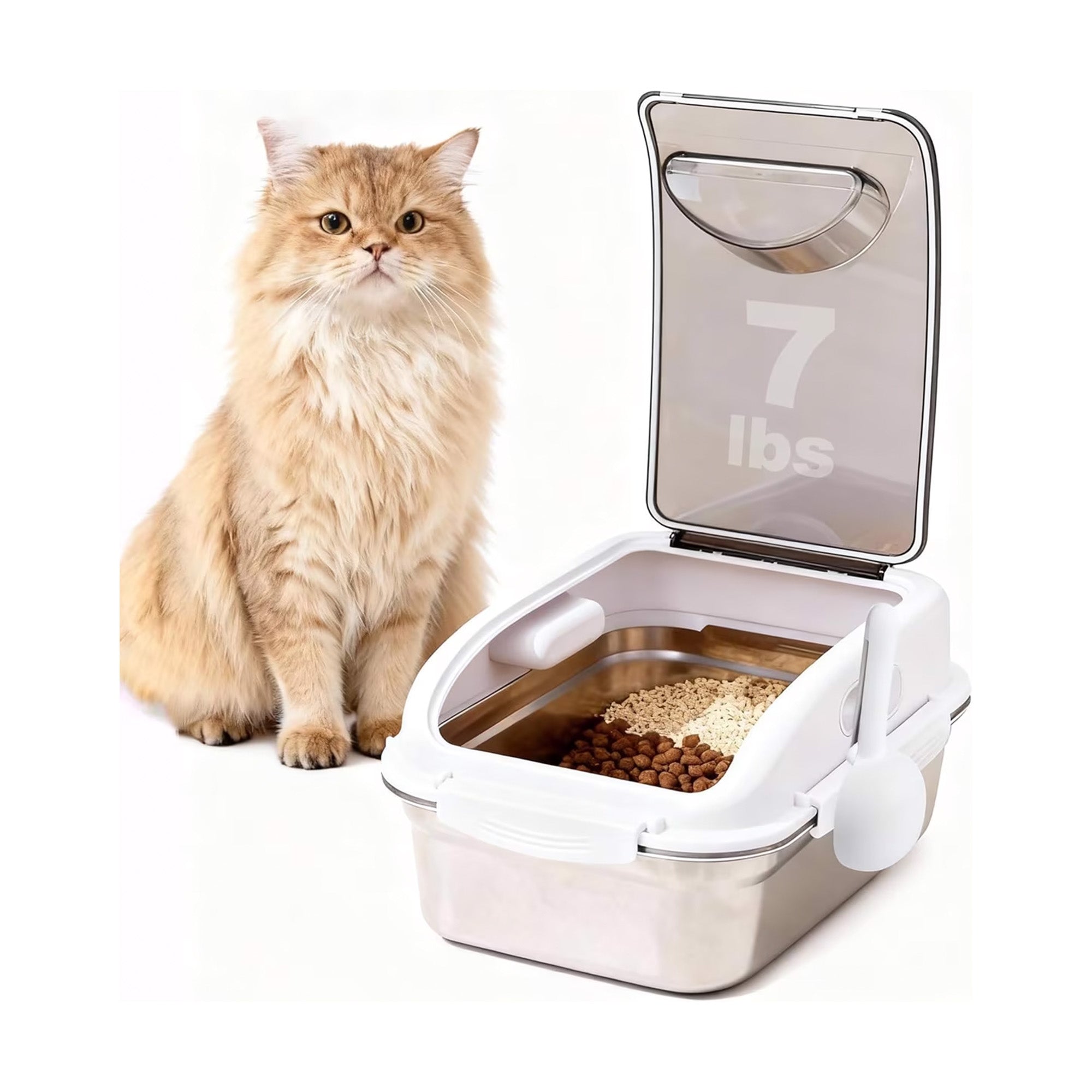 AFP - Stainless Steel Pet Food Container (Item# 5747, 7L)