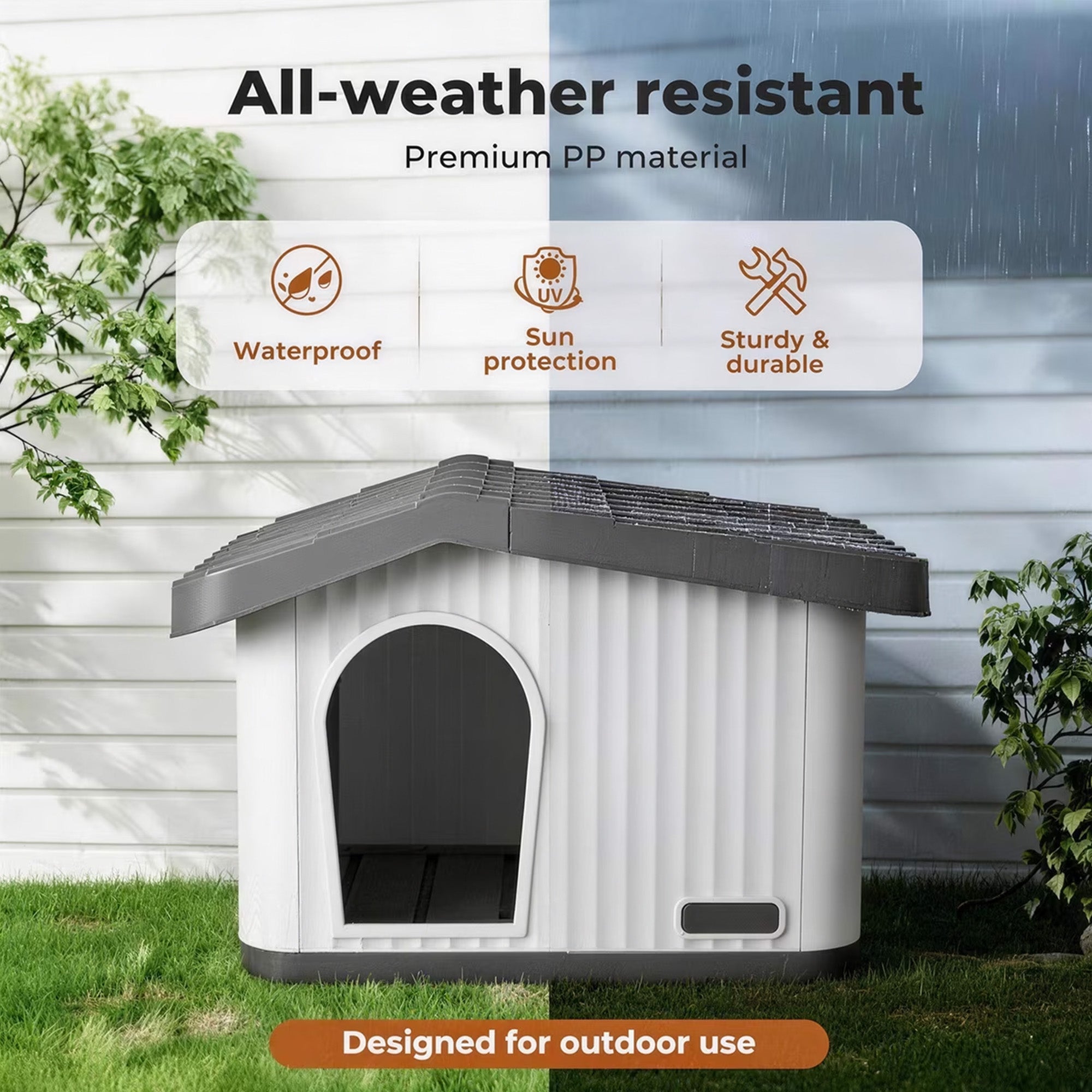 Lifestyle 4Pets -WoofNest Dog House (Item#5771/5772)