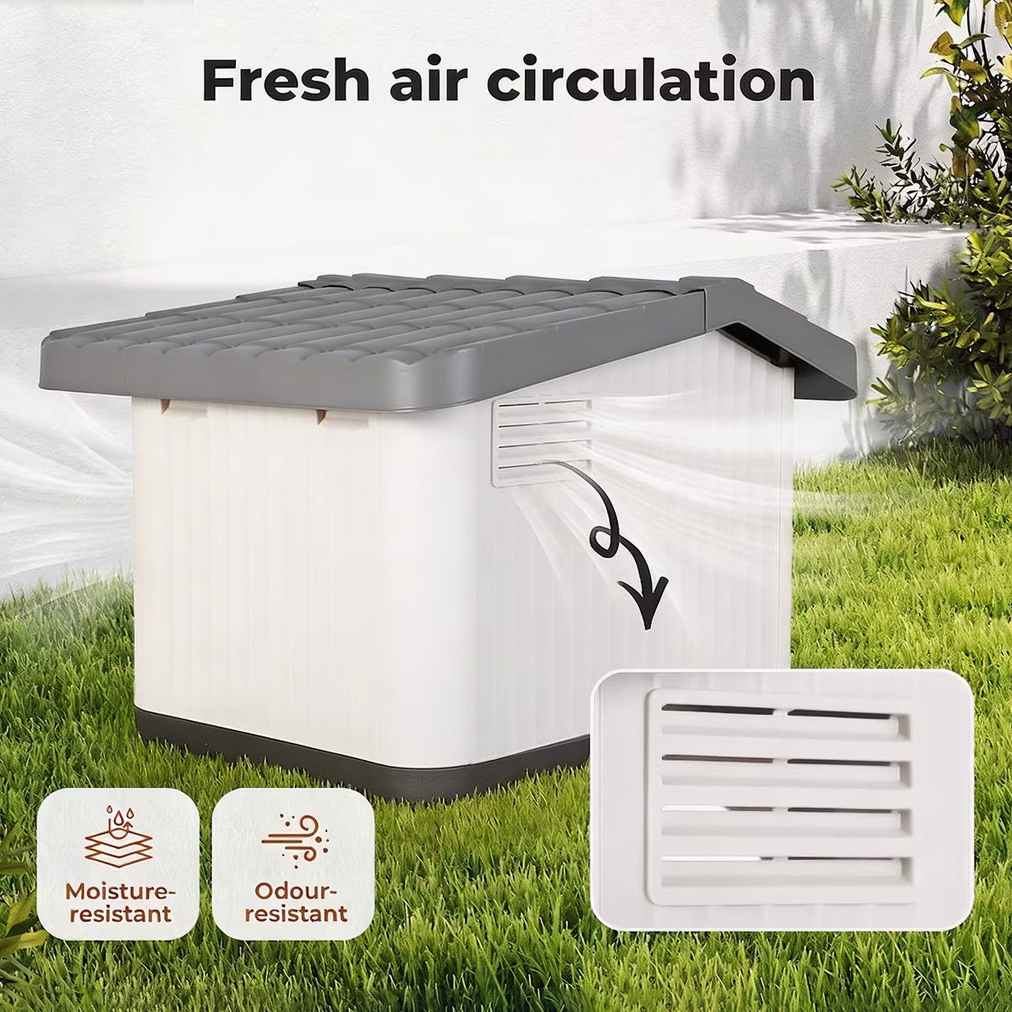 Lifestyle 4Pets -WoofNest Dog House (Item#5771/5772)
