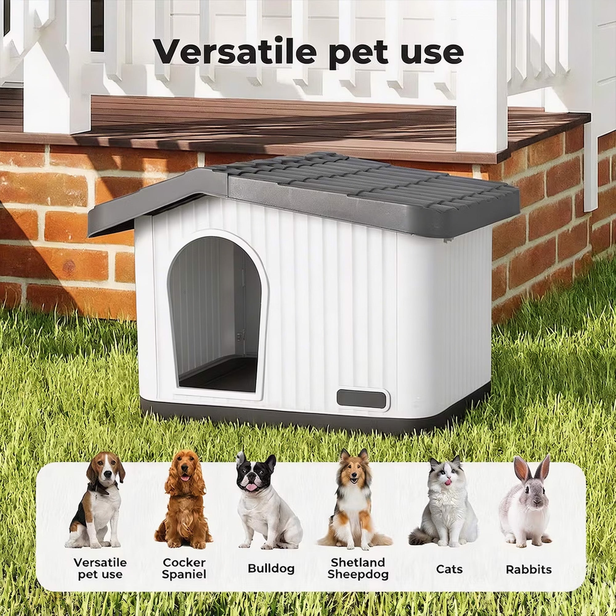 Lifestyle 4Pets -WoofNest Dog House (Item#5771/5772)