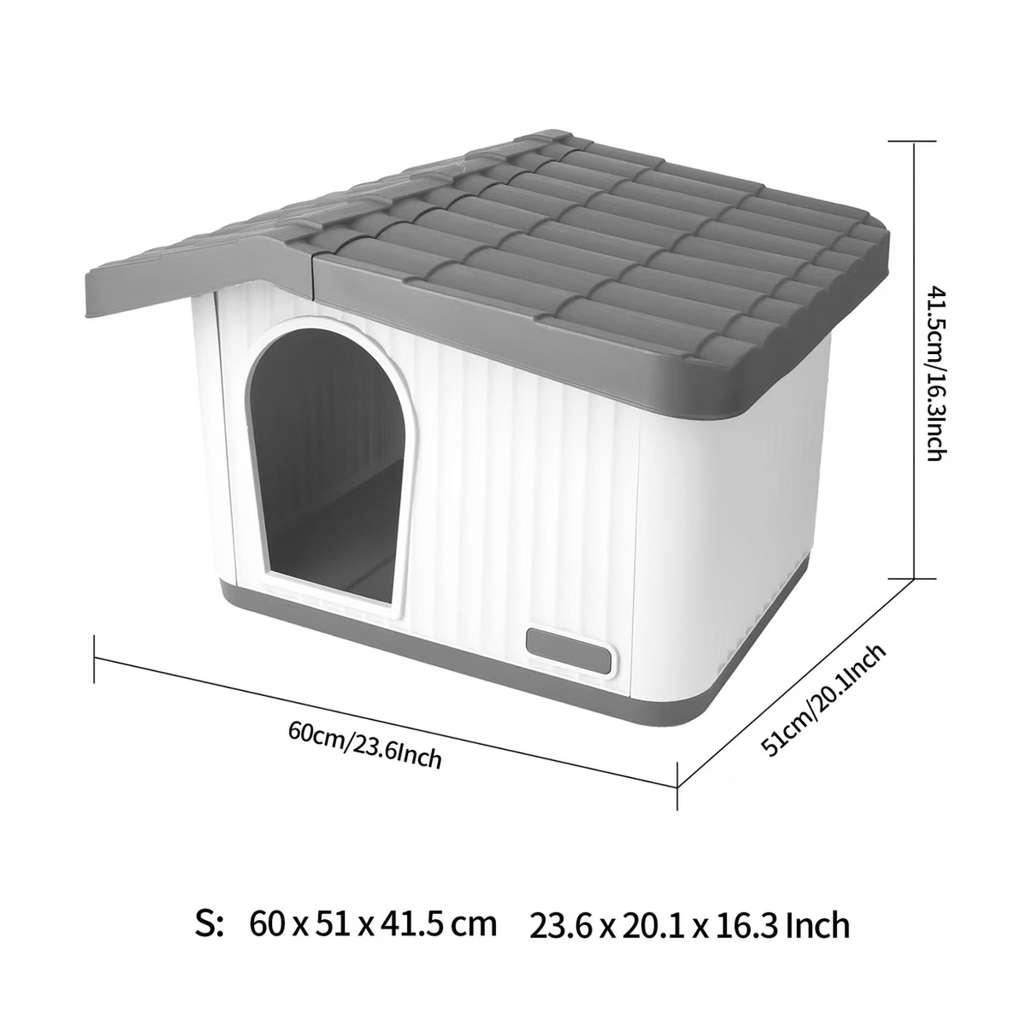 Lifestyle 4Pets -WoofNest Dog House (Item#5771/5772)