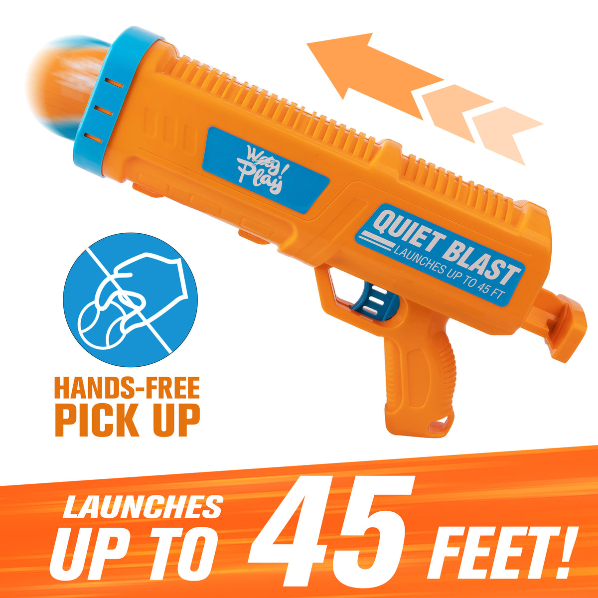 Wow Play - Doy Toy Tennis Ball Blaster - 45 ft