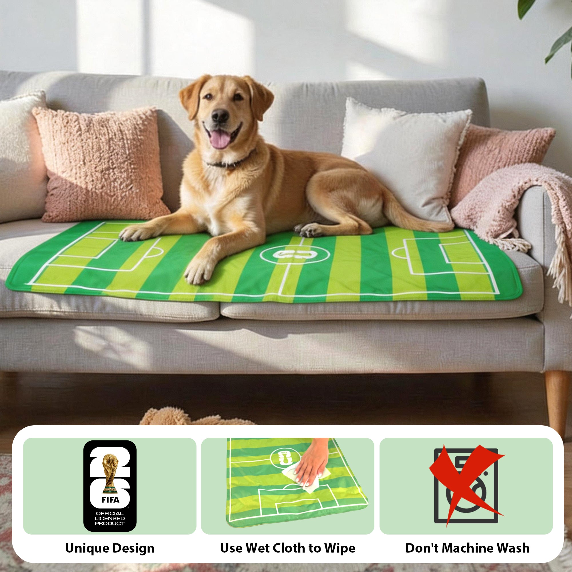 Official FIFA World Cup 2026 Edition - Chill Paws Cooling Field Mat