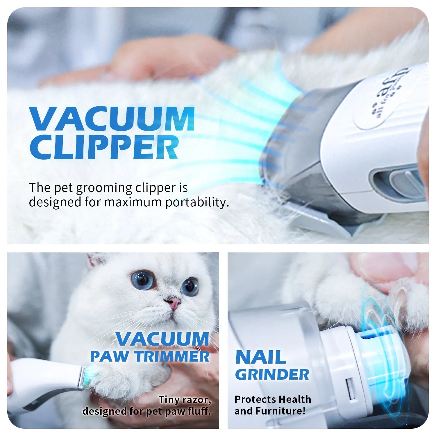All For Paws 7-in-1 Home Pro Grooming Kit（Item#7700）