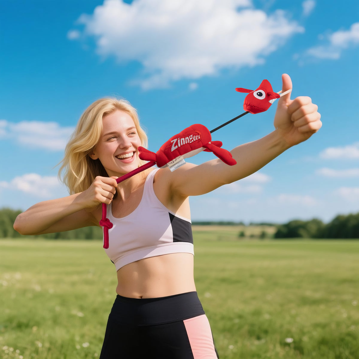 Chill Out - Dog fetch toy - Flying Lobster