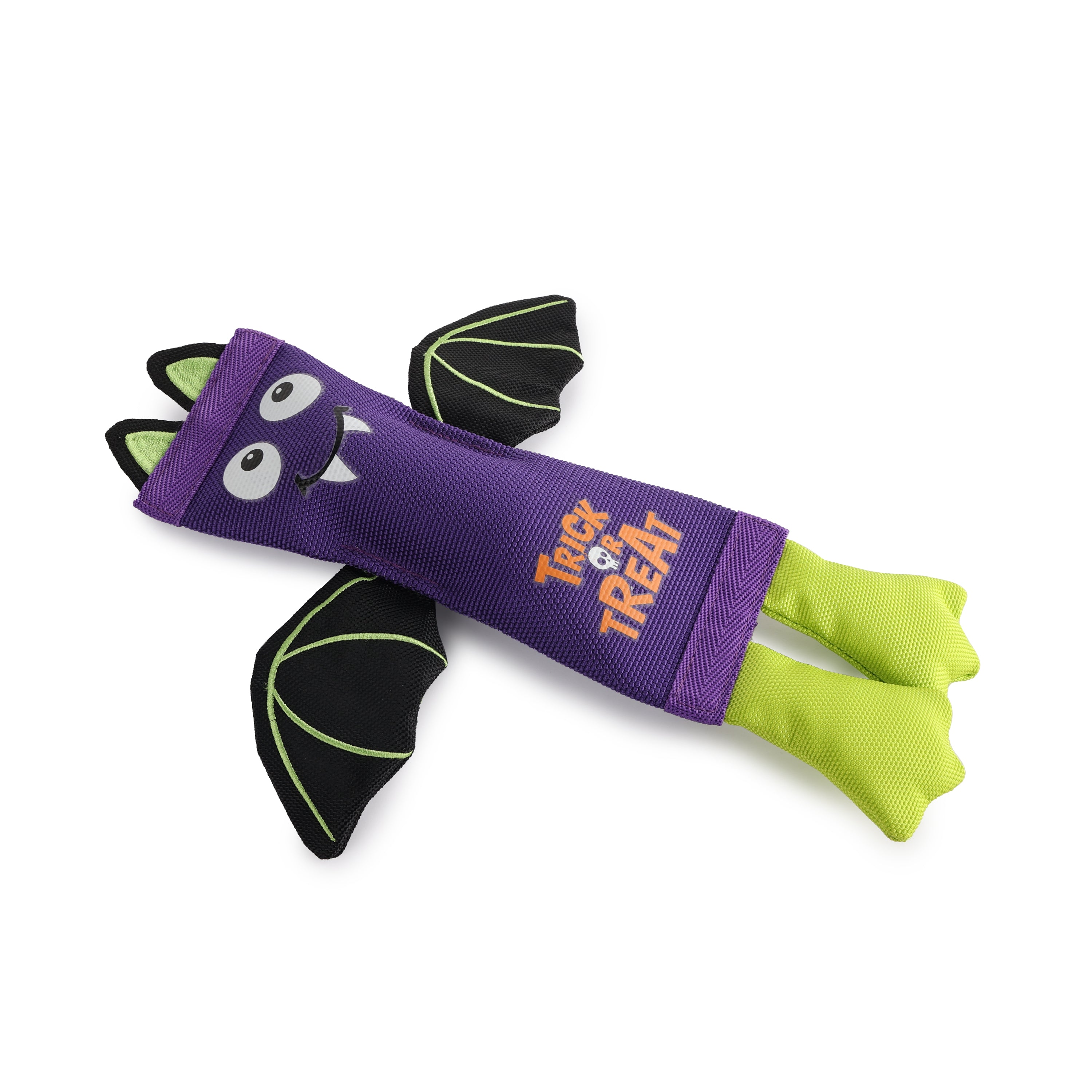 Happy Halloween Firehose Vampire Bat Dog Toy
