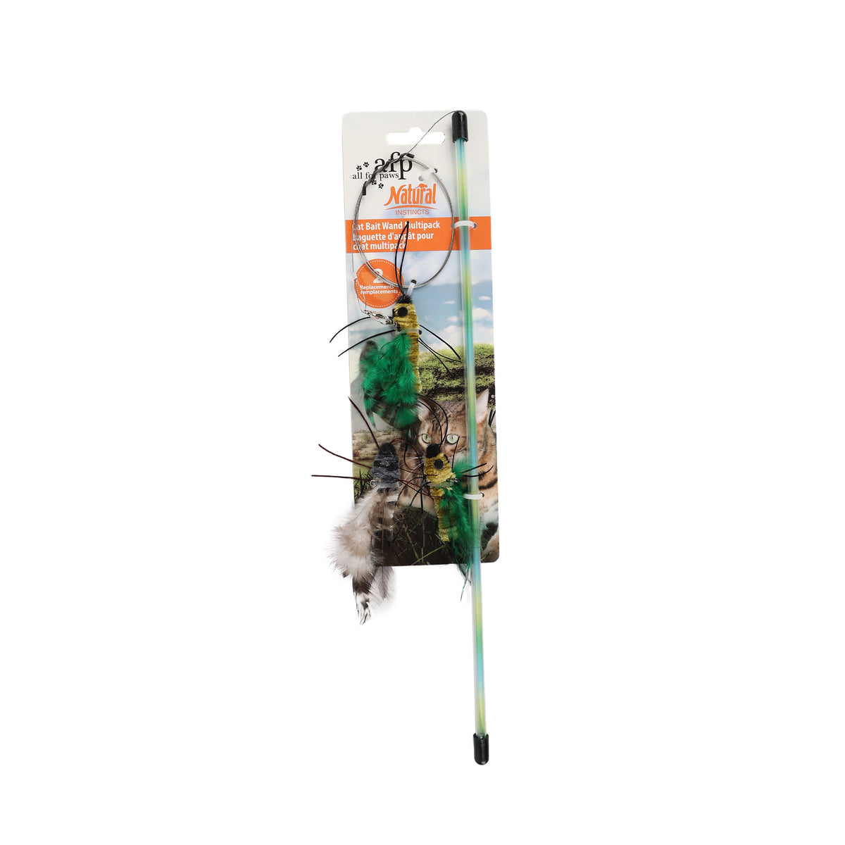 AFP Natural Instincts Cat Bait Wand Multipack