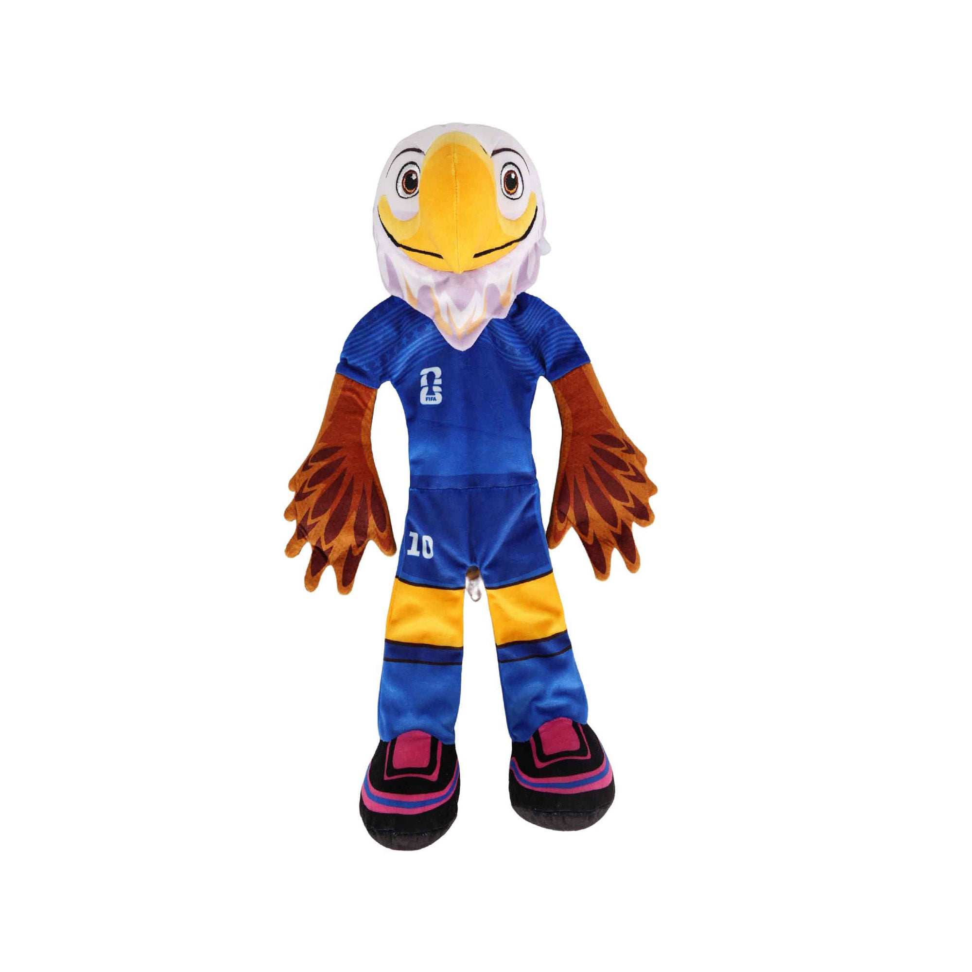 Official FIFA World Cup 2026 Edition - Mascot Flat Fetcher-pet toys CLUTCH, ZAYU