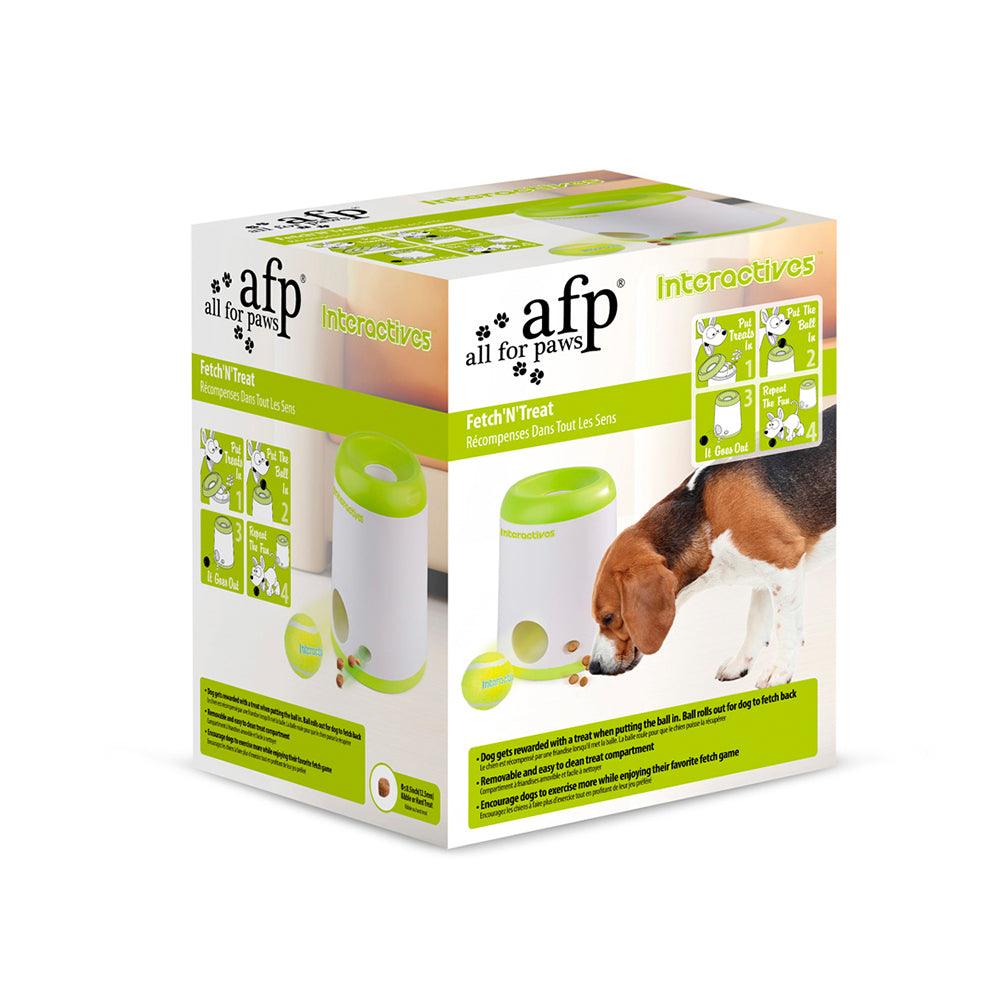 AFP-Allforpaws Interactive Fetch-N-Treat Dog Toy
