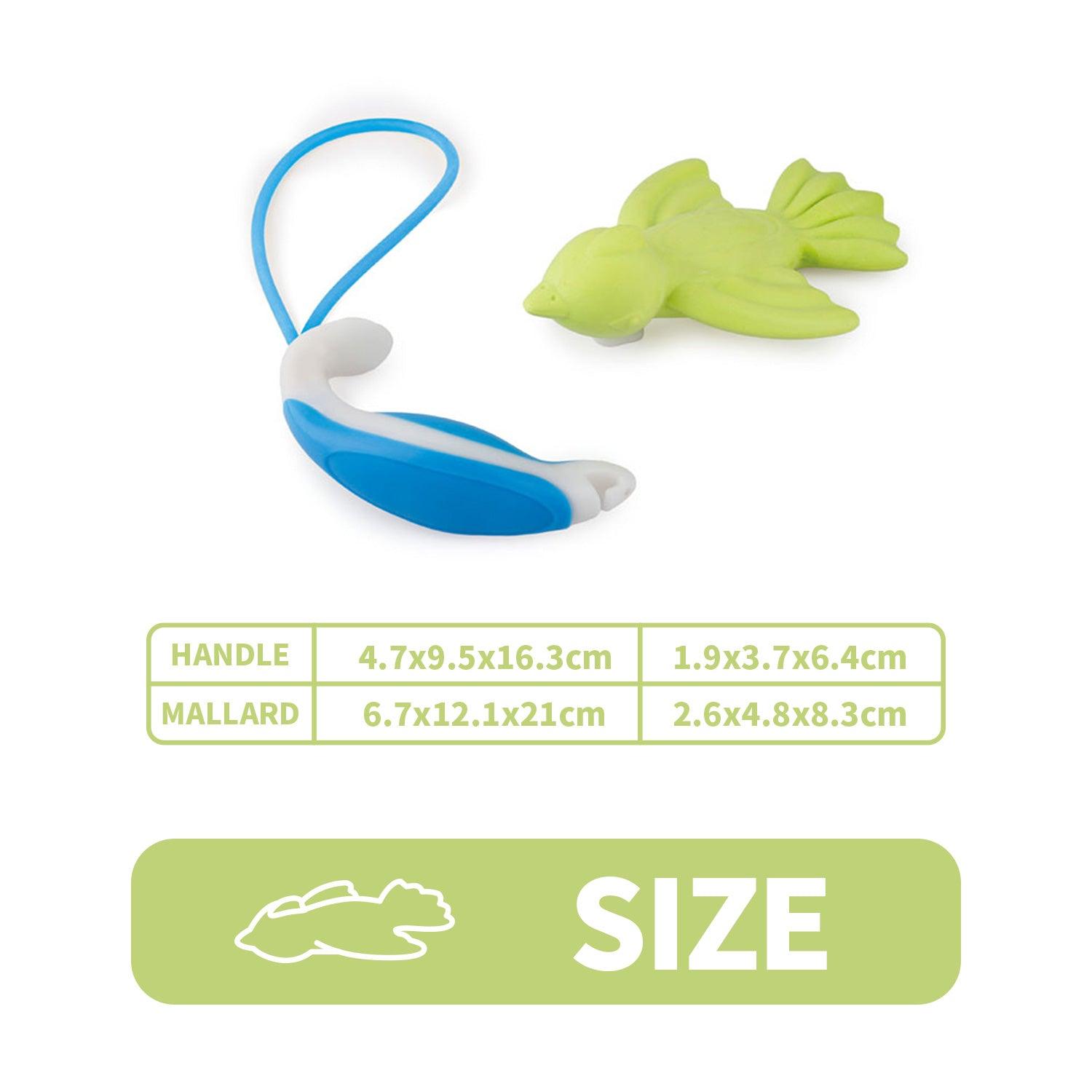 AFP-Allforpaws Mallard Interactive Dog Toy with Slingshot