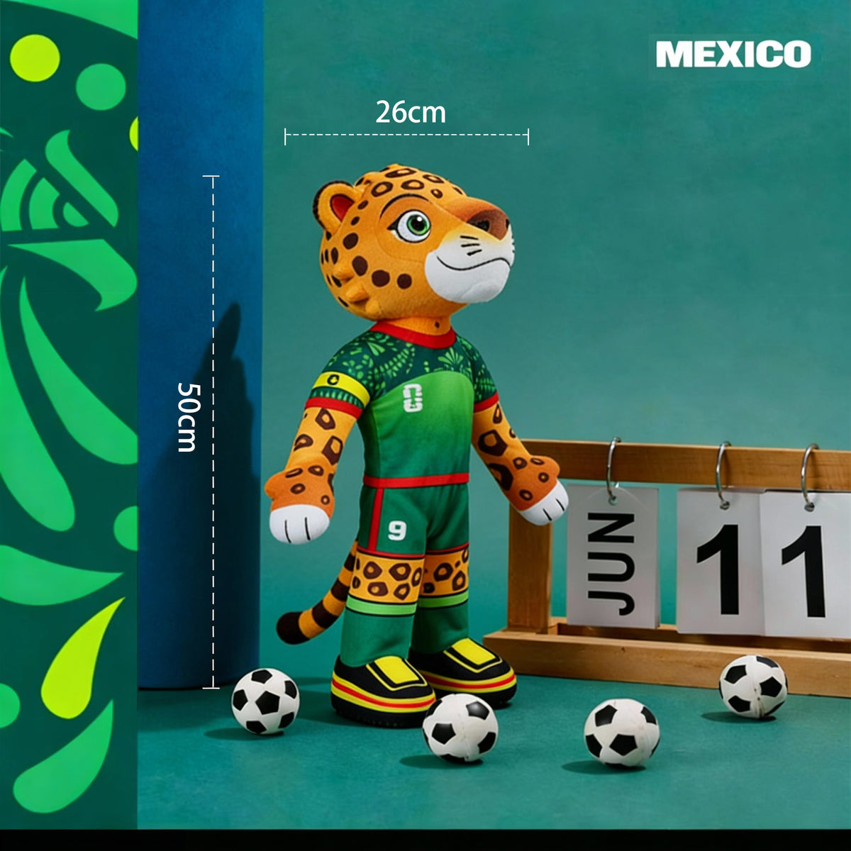 Official FIFA World Cup 2026 Edition - Mascot Flat Fetcher-pet toys CLUTCH, ZAYU